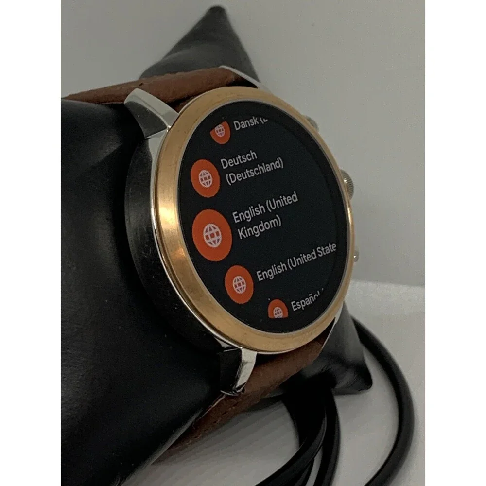 Fossil Gen 4 Authentic Digital Dial Smart Watch Custom Band FTW6016 NP24
